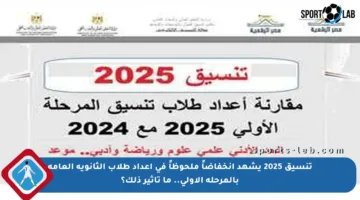 تنسيق 2025 يشهد انخفاضاً ملحوظاً في أعداد طلاب الثانوية العامة بالمرحلة الأولى.. ما تأثير ذلك؟